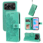 Custodia portafoglio in pelle goffrata per Huawei nova 16