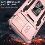 Custodia TPU con armatura e cover fotocamera per Motorola Moto G