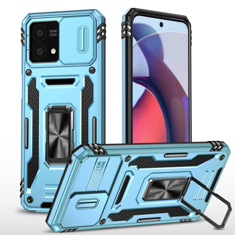 Custodia TPU con armatura e cover fotocamera per Motorola Moto G