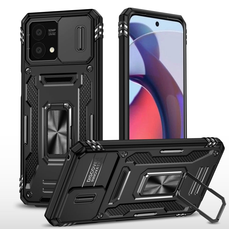Custodia TPU con armatura e cover fotocamera per Motorola Moto G