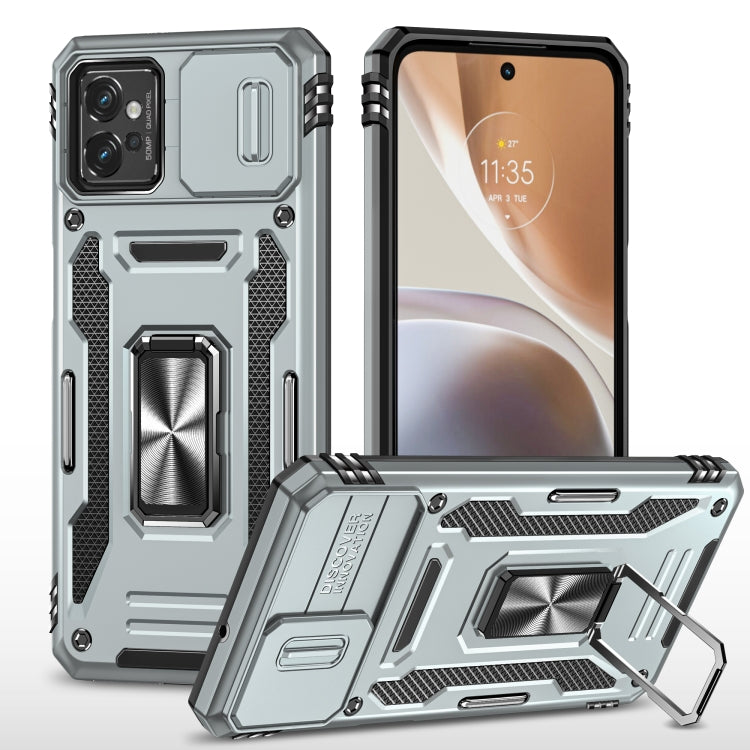 Custodia TPU con armatura e cover fotocamera per Motorola Moto G
