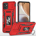 Custodia TPU con armatura e cover fotocamera per Motorola Moto G