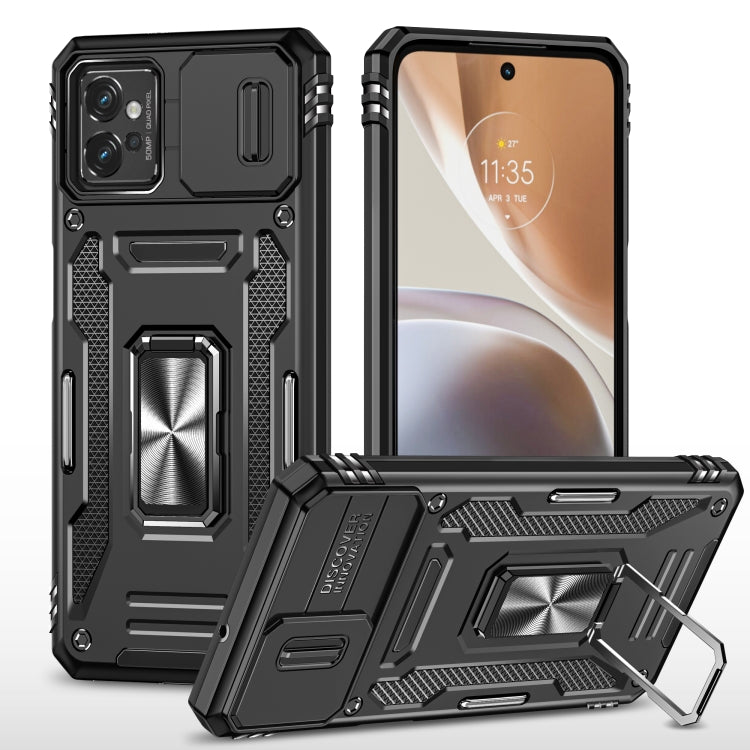 Custodia TPU con armatura e cover fotocamera per Motorola Moto G