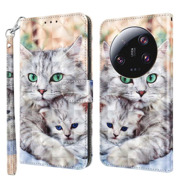 Custodia portafoglio in pelle con slot carte per Xiaomi 13T Pro