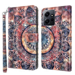 Custodia portafoglio in pelle per Xiaomi Redmi Note 12 Pro+
