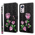 Custodia portafoglio in pelle per Xiaomi 12