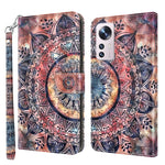 Custodia portafoglio in pelle per Xiaomi 12