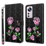 Custodia portafoglio in pelle per Xiaomi Redmi Note 12 Pro+
