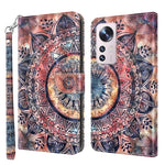 Custodia portafoglio in pelle per Xiaomi Redmi Note 12 Pro+