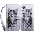 Custodia portafoglio in pelle per Xiaomi Redmi Note 12 Pro+
