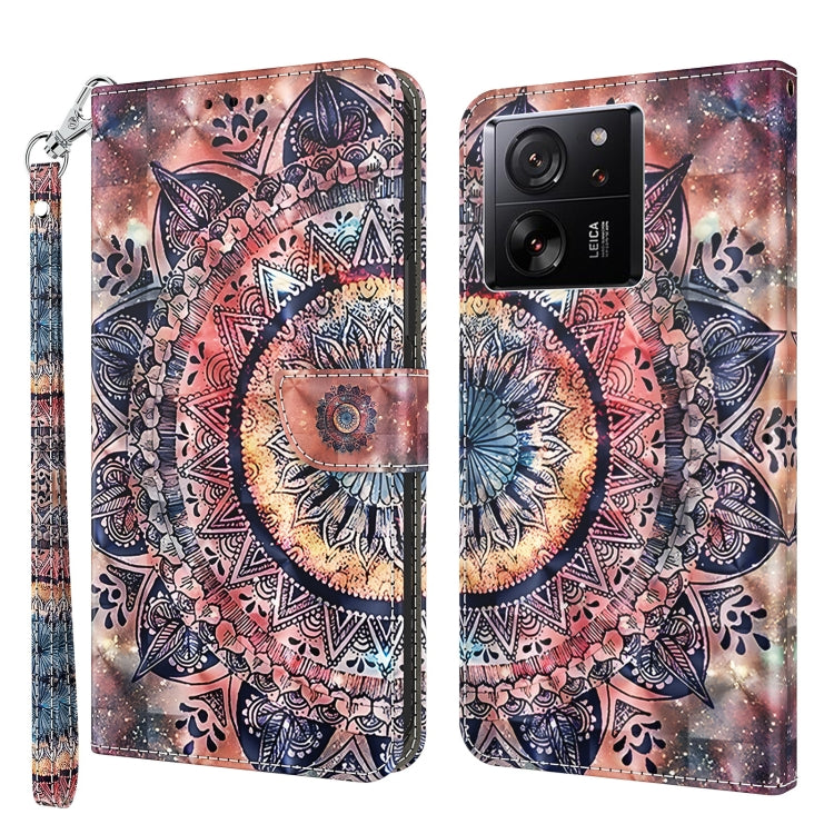 Custodia portafoglio in pelle con slot carte per Xiaomi 13T Pro
