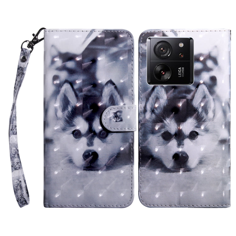 Custodia portafoglio in pelle con slot carte per Xiaomi 13T Pro