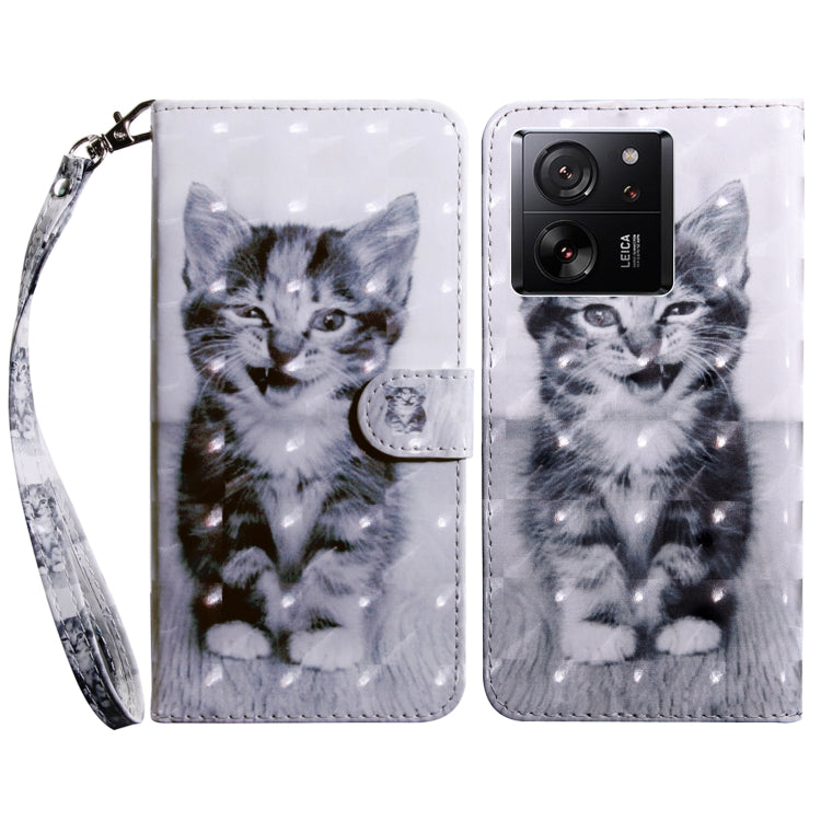 Custodia portafoglio in pelle con slot carte per Xiaomi 13T Pro