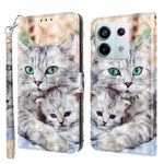Custodia portafoglio in pelle per Xiaomi Redmi Note 13 Pro+