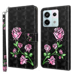 Custodia portafoglio in pelle per Xiaomi Redmi Note 13 Pro+