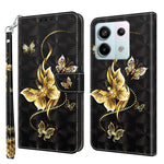 Custodia portafoglio in pelle per Xiaomi Redmi Note 13 Pro+
