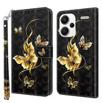Custodia portafoglio in pelle per Xiaomi Redmi Note 13 Pro+