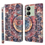 Custodia portafoglio in pelle per Xiaomi Redmi Note 13 5G