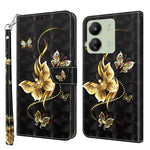 Custodia portafoglio in pelle per Xiaomi Redmi Note 13 5G