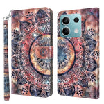 Custodia portafoglio in pelle per Xiaomi Redmi Note 13 5G