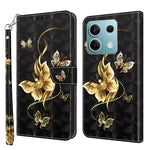 Custodia portafoglio in pelle per Xiaomi Redmi Note 13 5G