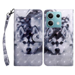 Custodia portafoglio in pelle per Xiaomi Redmi Note 13 5G