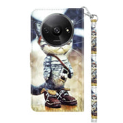 Custodia per telefono in pelle con motivo dipinto 3D, For Xiaomi Redmi A3, For Xiaomi Redmi Note 13 4G