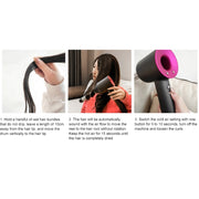 Rullo arricciacapelli per asciugacapelli Dyson HD01 / HD02 / HD03 / HD04 / HD08, Single Clockwise