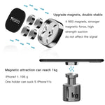 Yesido C81 Car Dashboard Mini forte supporto magnetico per telefono, C81 (Black), C81 (Silver)