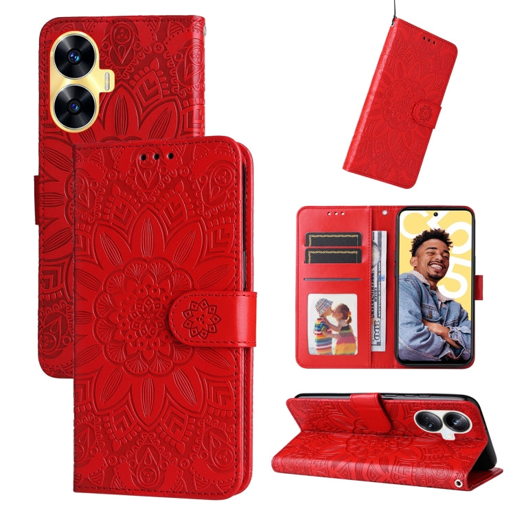 Custodia portafoglio in pelle per Realme 11 Pro e 11 Pro+