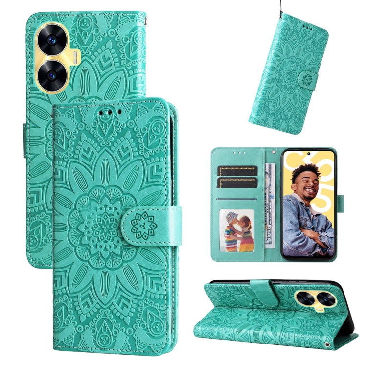 Custodia portafoglio in pelle per Realme 11 Pro e 11 Pro+