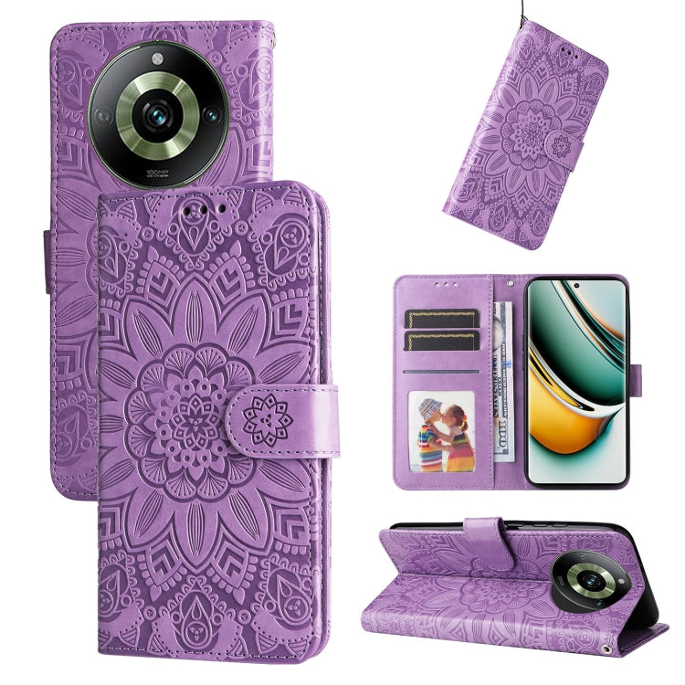 Custodia portafoglio in pelle per Realme 11 Pro e 11 Pro+