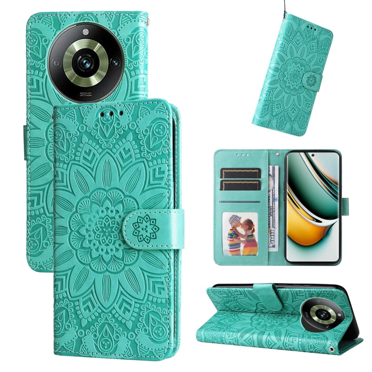 Custodia portafoglio in pelle per Realme C67 e 11 5G