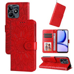 Custodia portafoglio in pelle per Realme C67 e 11 5G