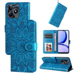 Custodia portafoglio in pelle per Realme C67 e 11 5G