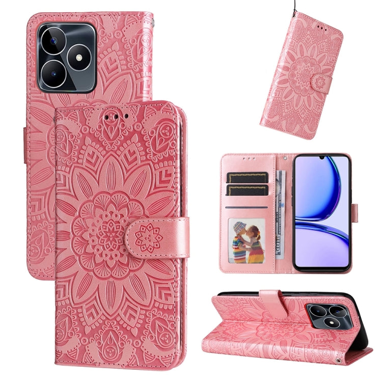 Custodia portafoglio in pelle per Realme C67 e 11 5G