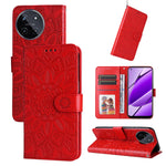 Custodia portafoglio in pelle per Realme C67 e 11 5G