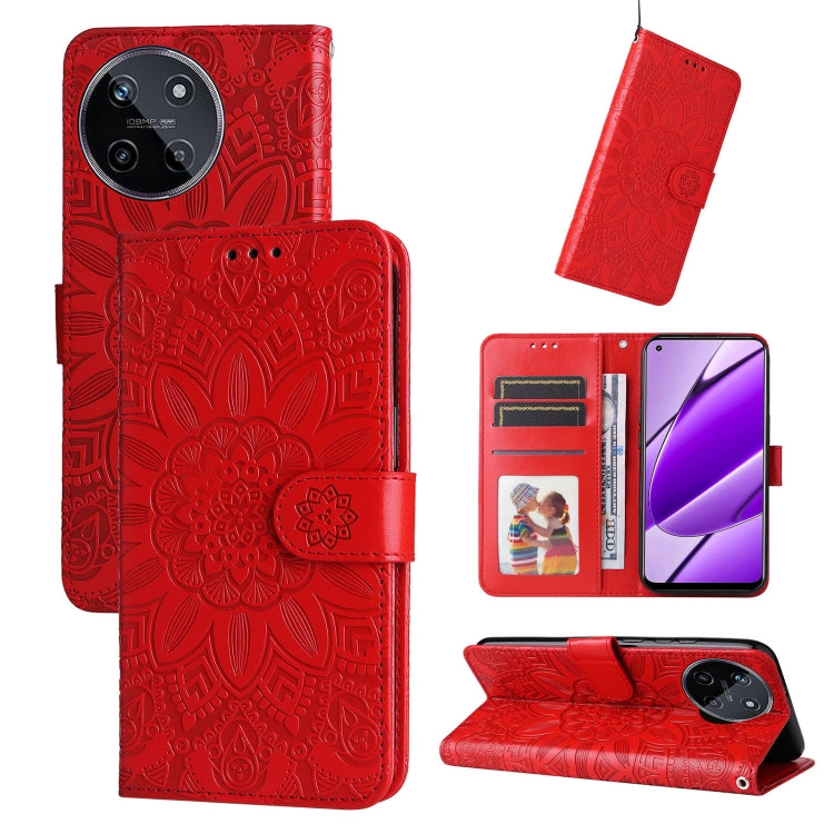 Custodia portafoglio in pelle per Realme C67 e 11 5G