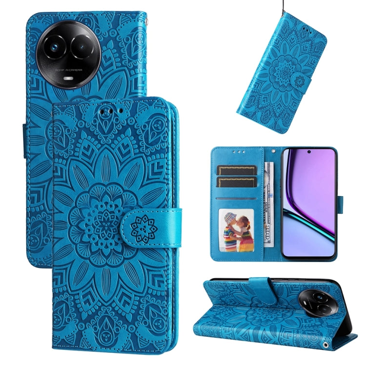 Custodia portafoglio in pelle per Realme C67 e 11 5G