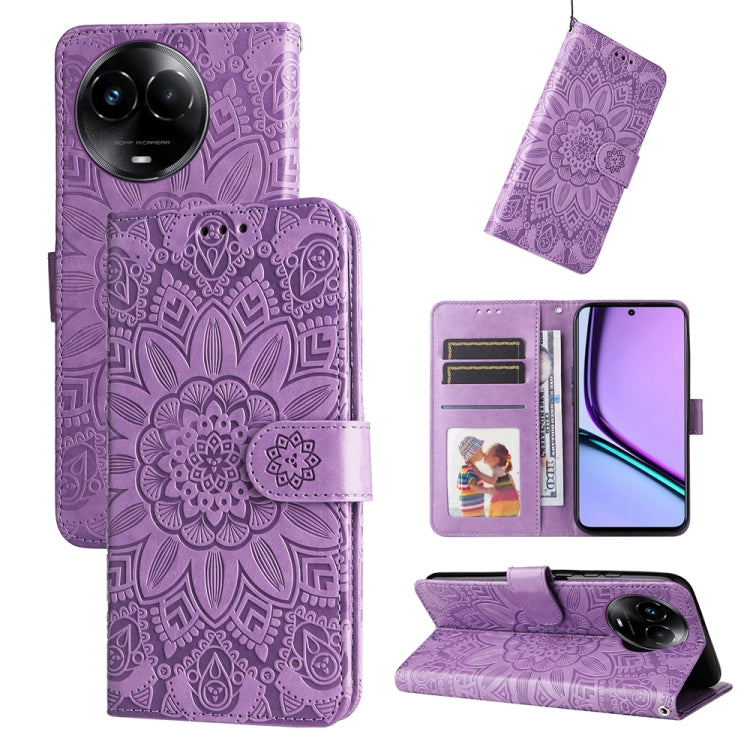 Custodia portafoglio in pelle per Realme C67 e 11 5G