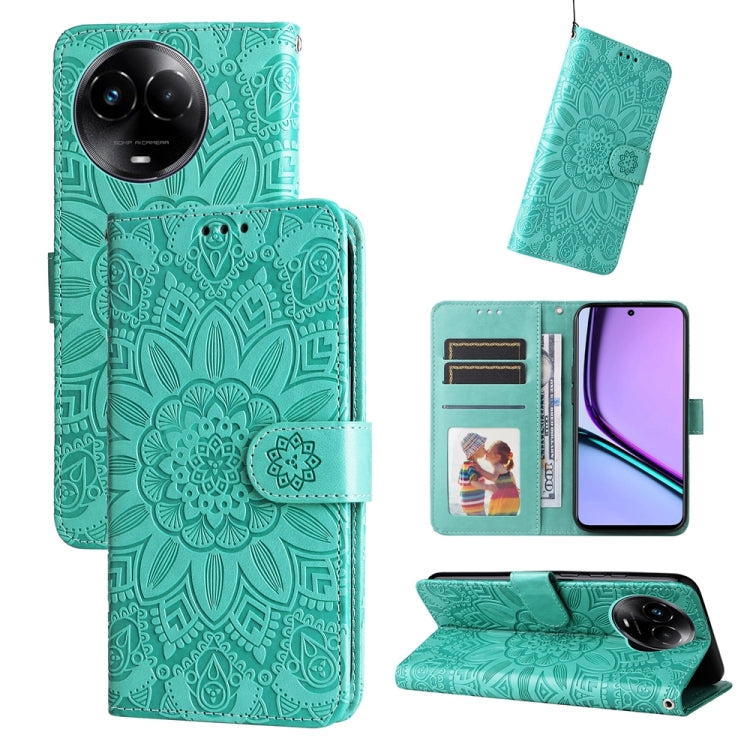 Custodia portafoglio in pelle per Realme C67 e 11 5G