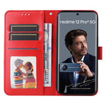 Custodia portafoglio in pelle per Realme C67 e 11 5G