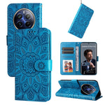 Custodia portafoglio in pelle per Realme 12 5G