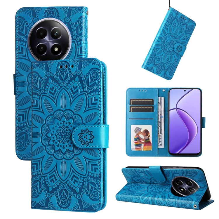 Custodia portafoglio in pelle per Realme 12 5G