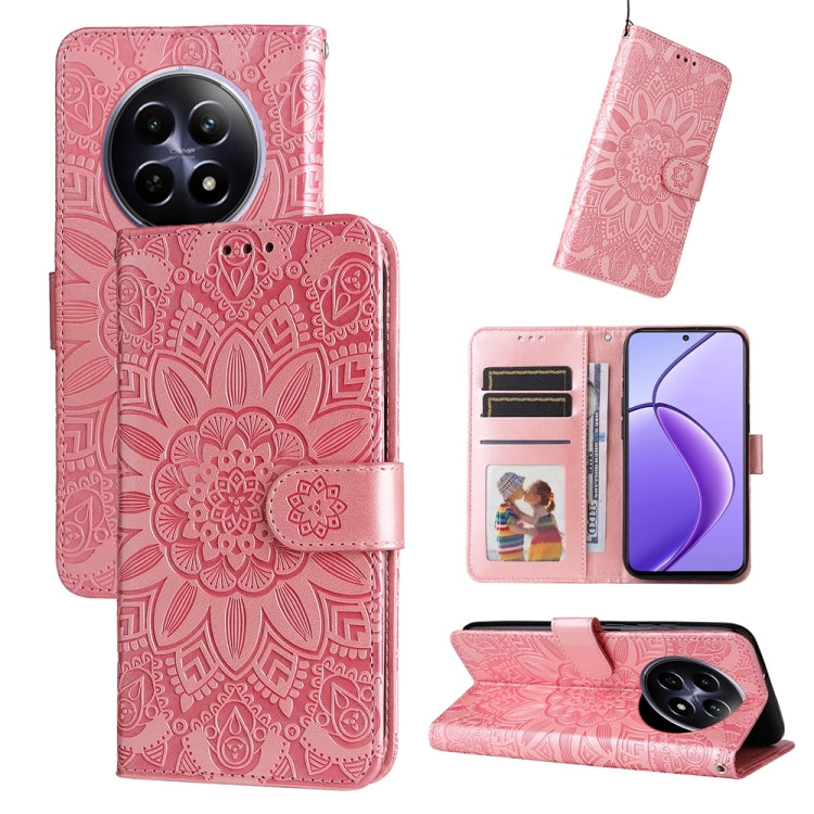 Custodia portafoglio in pelle per Realme 12 5G