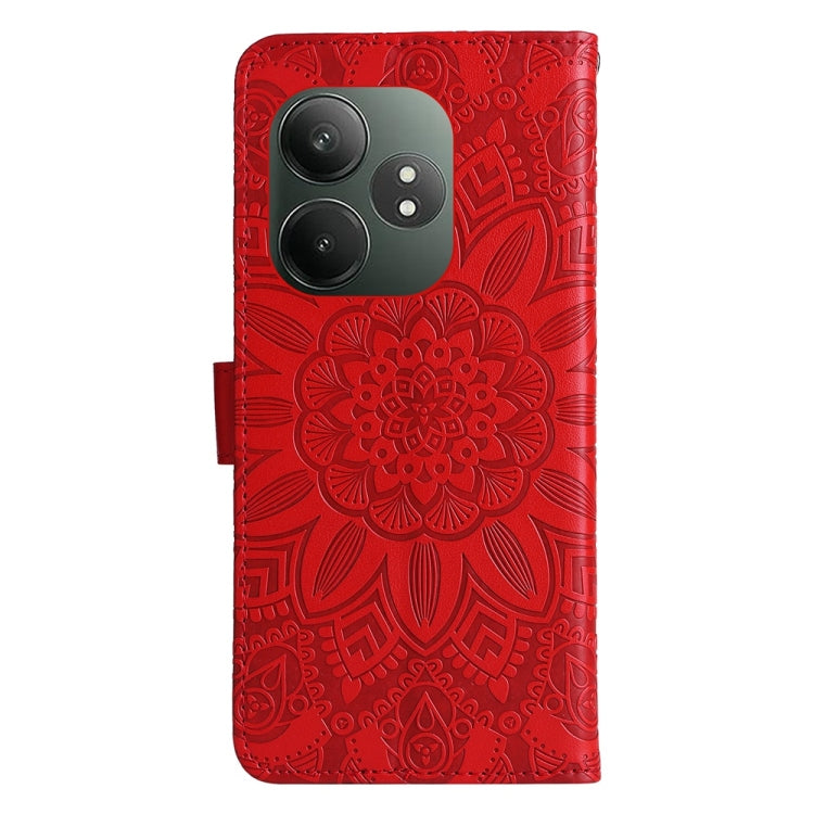 Custodia portafoglio in pelle per Realme 12 5G