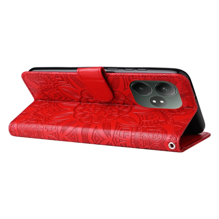 Custodia portafoglio in pelle per Realme 12 5G