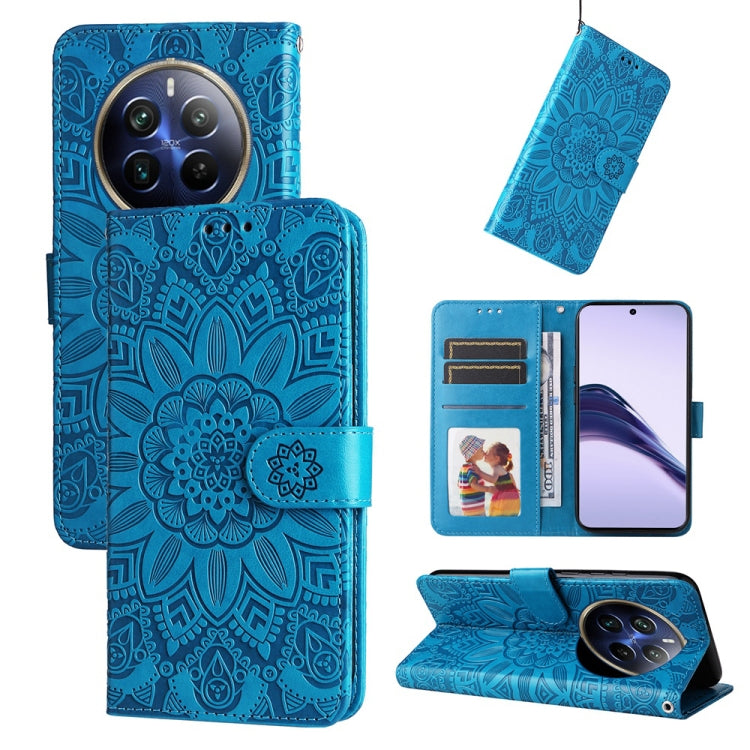 Custodia portafoglio in pelle per Realme 13+ e modelli compatibil
