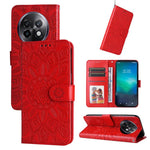 Custodia portafoglio in pelle per Realme 13+ e modelli compatibil
