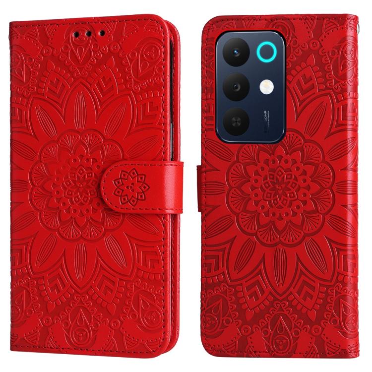 Custodia portafoglio in pelle goffrata per Realme 15T 5G